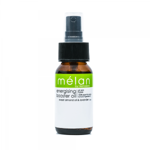 energising booster oil melan skincare